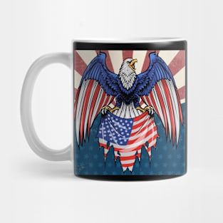 USA Forth of July Independence Day Mug